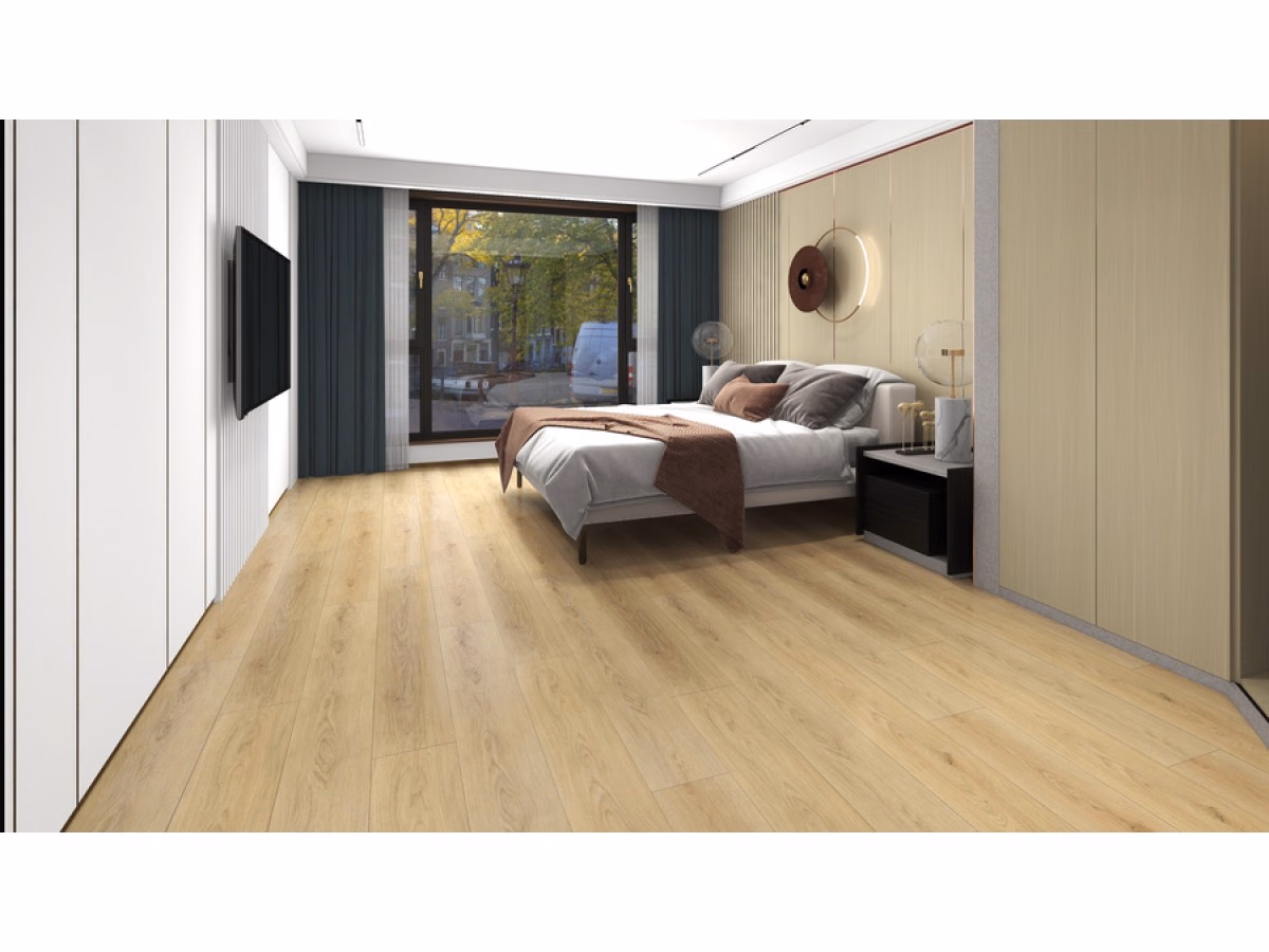 Hope Plank Click in een woonkamer gelegd