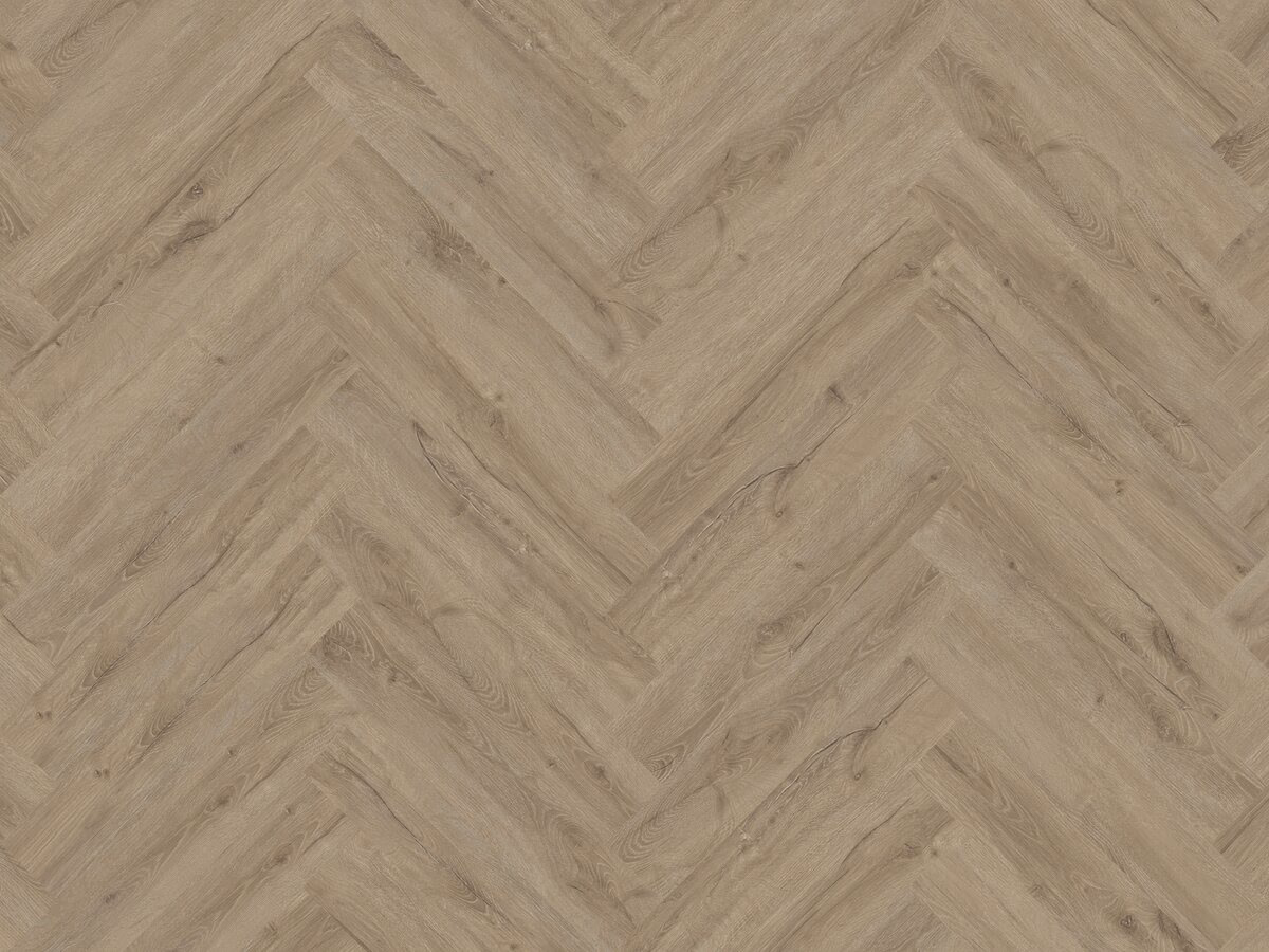 Moraine Lake Visgraat Click — naturel eiken PVC vloer van Calitex