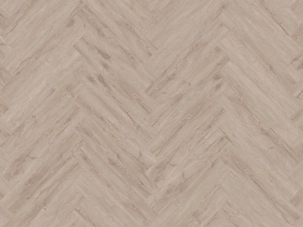 Kakadu Visgraat Click — naturel eiken PVC vloer van Calitex