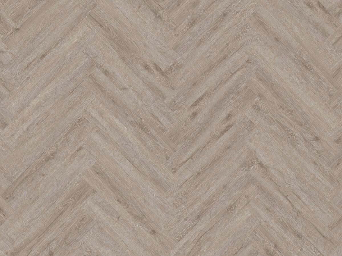 Victoria Visgraat Click — naturel eiken PVC vloer van Calitex