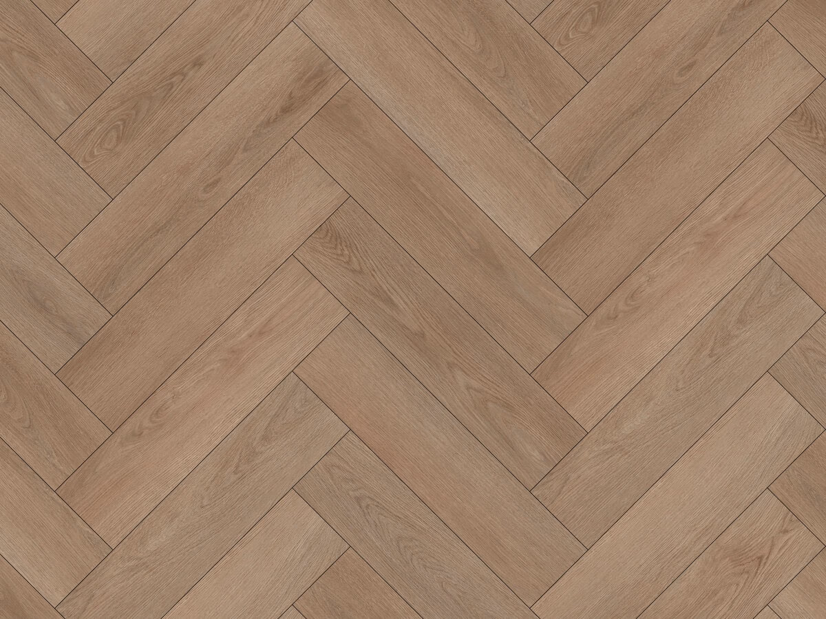 Canyon Oak Visgraat Click — naturel eiken PVC vloer van Calitex