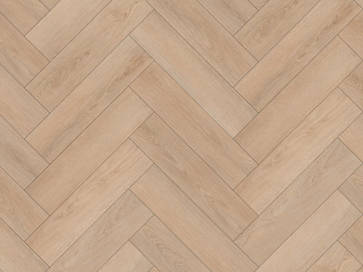 Slate Oak Visgraat Click — naturel eiken, Visgraat