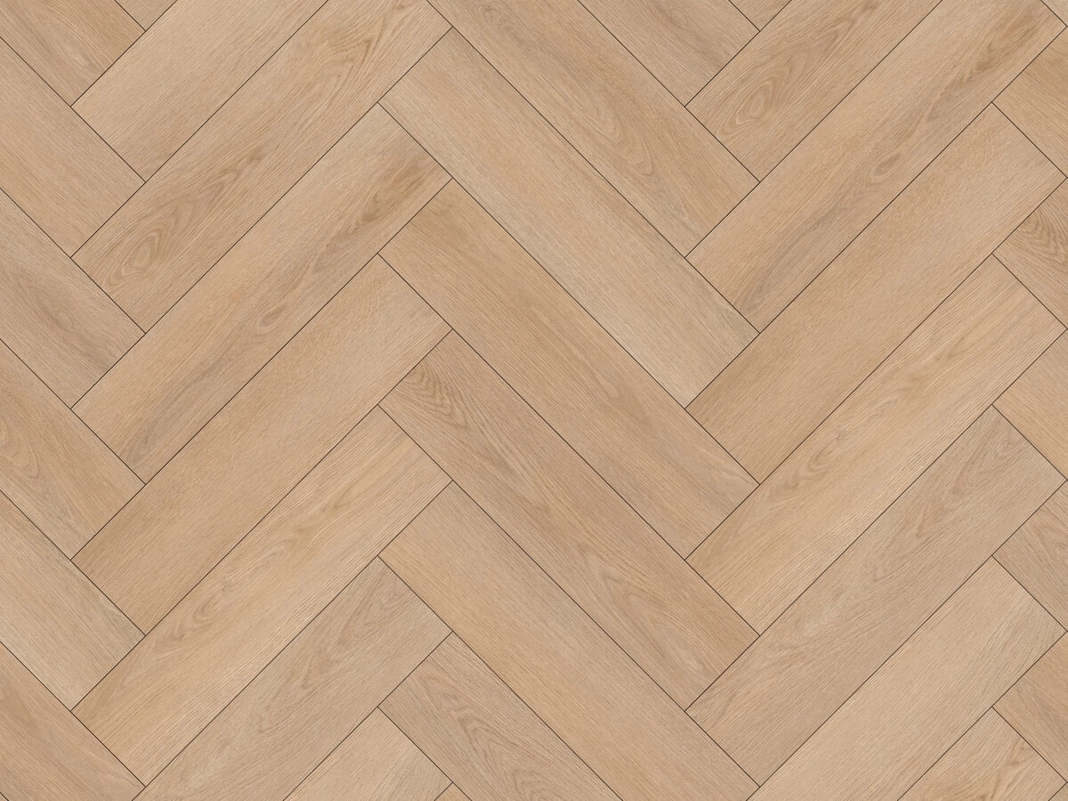 Desert Oak Visgraat Click — naturel eiken, Visgraat